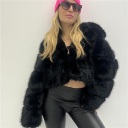 pelliccia con zip saturno